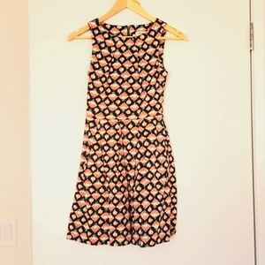 Modcloth Sunny Girl Retro Vintage Fit and Flare Dress